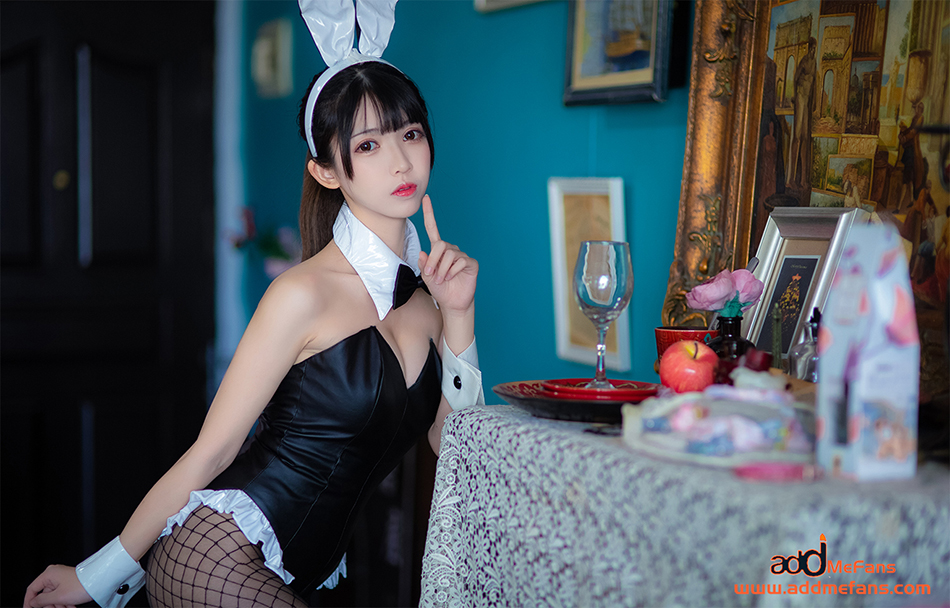 喵糖映画 TML.0107 加藤惠 兔女郎 25P 358M