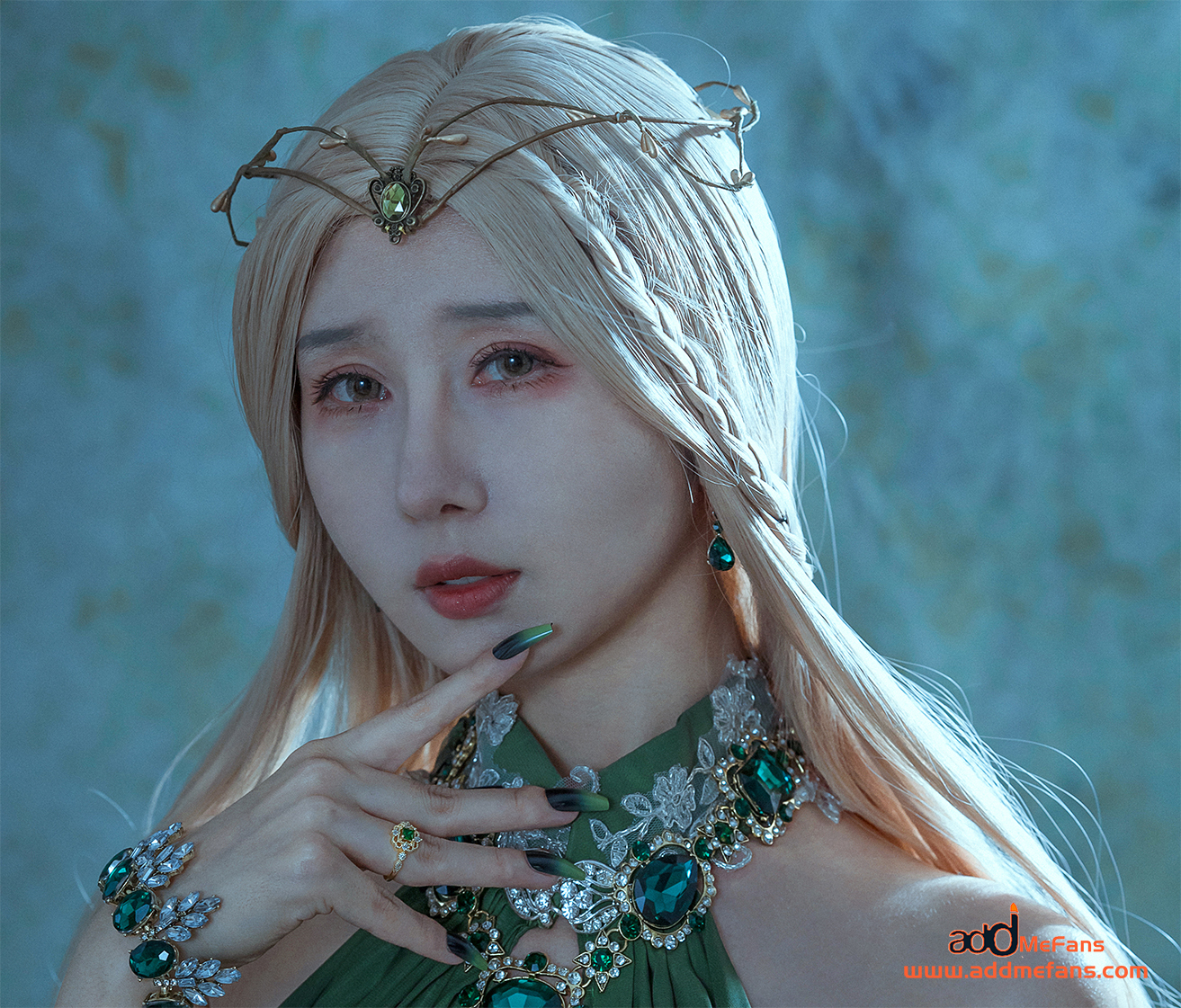 云溪溪 NO.037 奶桃 Malachite孔雀石 [40P 376MB]