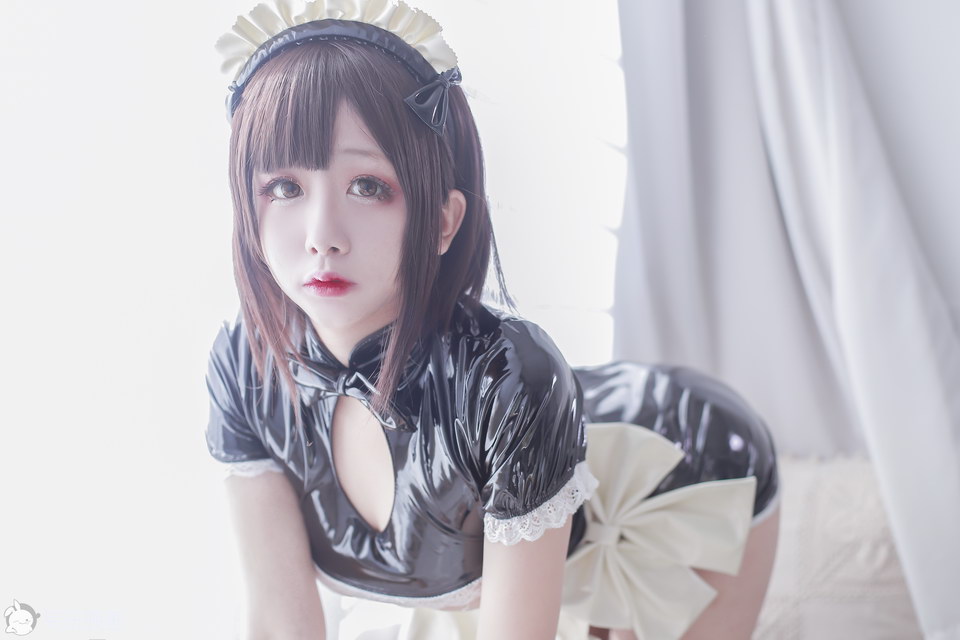 [Cosplay二次元]兔玩映画] VOL.078 胶衣女仆[40P415MB]