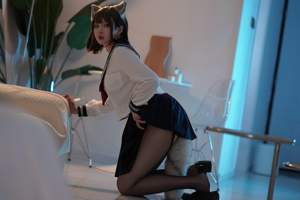 Natsuko夏夏子 NO.004 大尾巴猫[50P391M]