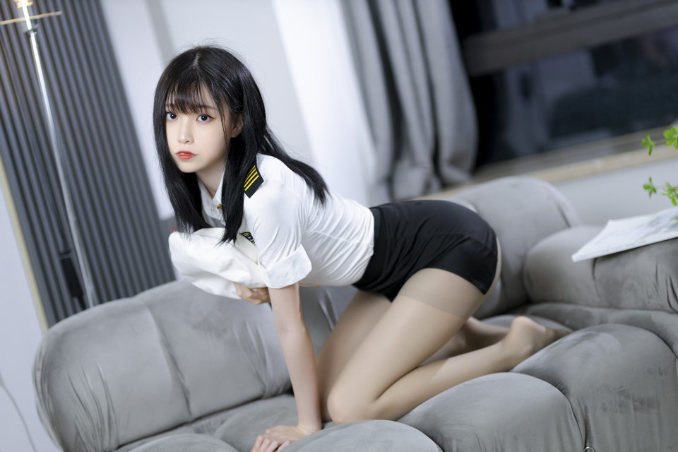 许岚LAN NO.007 灰丝制服[40P516MB]