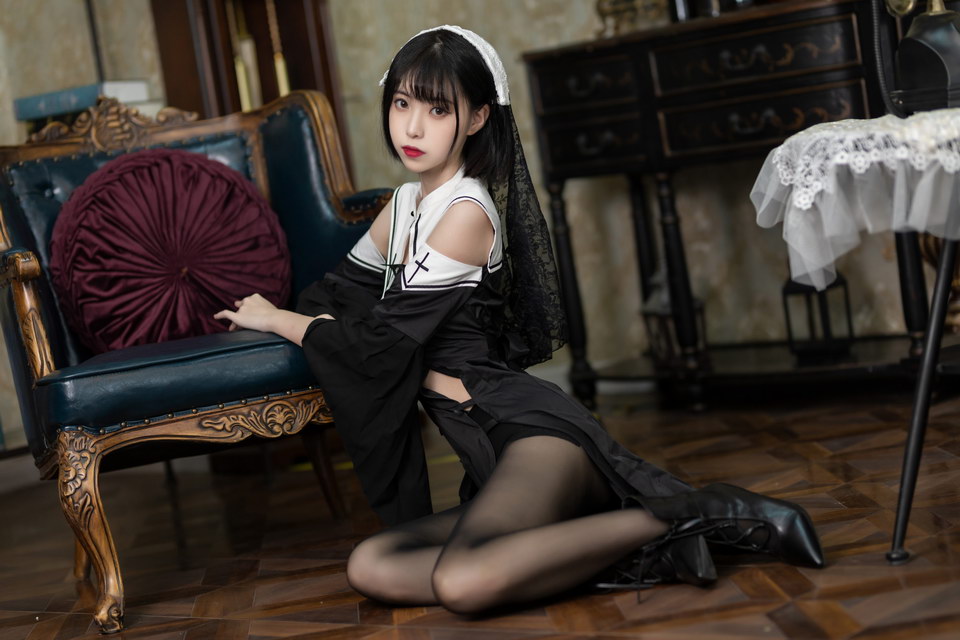 许岚LAN 暗黑修女[40P640MB]