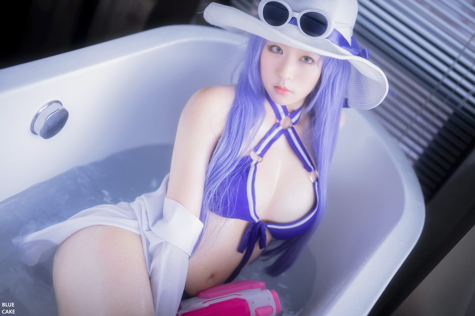 [BlueCake]Nono Pool Party Caitlyn[78P376MB]