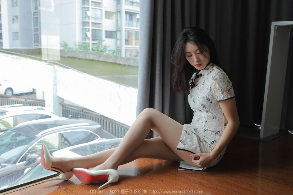 [IESS异思趣向]2024.03.04 丝享家 NO.1659 小九 粉嫩旗袍-下[89P80M]