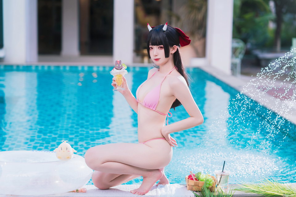 [Cosplay二次元]封疆疆v 祖木子 能代x酒匂泳装[43P582M]