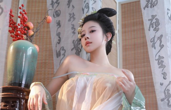 奈汐酱nice 古风青纱曦 套图+短视频[70P1V560M]