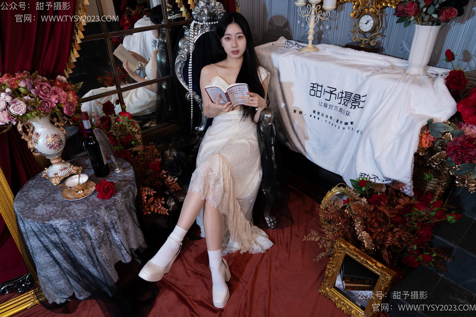[甜予摄影]NO.027 鱼鱼-高跟鞋白棉袜肉丝 套图+视频[2V103P9.3G]