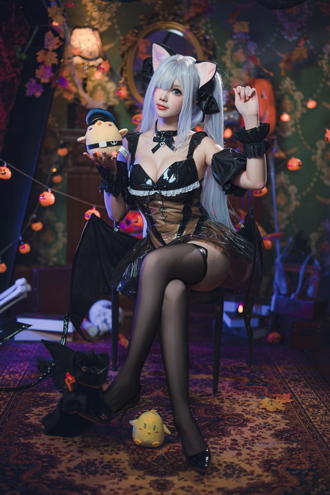 [Cosplay二次元]雪晴Astra 万圣节 雅努斯 套图+视频[62P7V1.83G]